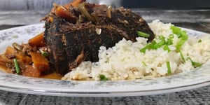 Rôti de Boeuf Cuit à la Mijoteuse