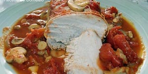 Photo de la Recette: Rôti de Porc à la Tomate