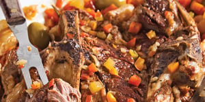 RÔTI DE VEAU DE LAIT DU QUÉBEC BRAISÉ À L’ITALIENNE