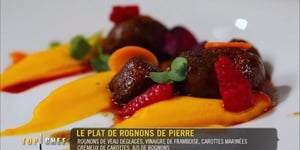 Rognons de Veau Déglacés au Vinaigre de Framboise