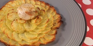 Photo de la Recette: Rosace de Pomme de Terre et Noix de Saint Jacques