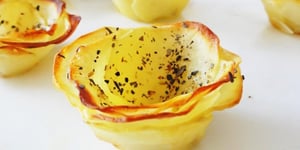 Photo de la Recette: Rose en Pommes de Terre