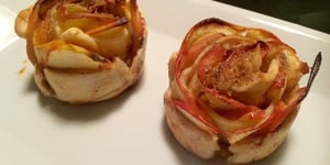 Photo de la Recette: ROSE POMME CANNELLE