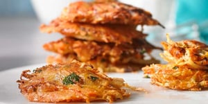 Photo de la Recette: RÖSTIS AUX LÉGUMES-RACINES ET AU VALBERT