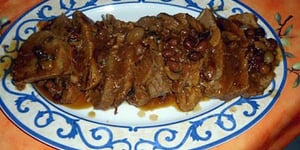 Photo de la Recette: Rouelle de Porc et sa Sauce Madère