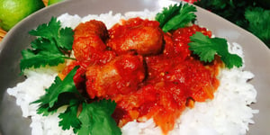 Photo de la Recette: ROUGAIL DE SAUCISSES