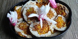 Photo de la Recette: Roulé de Dinde au Curry Carottes et Courgette Jaune