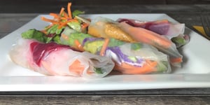 Rouleaux au Poulet, Boeuf et Légumes