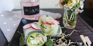 Photo de la Recette: Rouleau de Printemps Végétarien