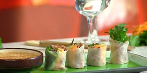 Photo de la Recette: ROULEAUX AU CONFIT DE CANARD