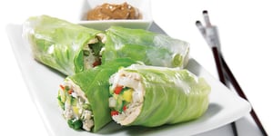 Photo de la Recette: Rouleaux de Printemps au Poulet