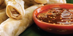 Rouleaux de Printemps avec Trempette Hoisin