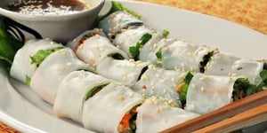 Photo de la Recette: ROULEAUX DE PRINTEMPS SANS GLUTEN