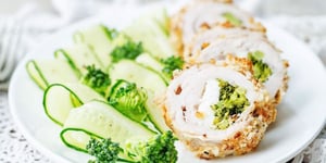 Photo de la Recette: Roulés de Dinde Farcis au Brocoli et au Fromage