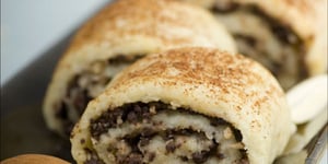 Photo de la Recette: Rugelachs aux Amandes et au Chocolat (Norene Gilletz)