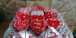 Photo de la Recette: Sablés au Chocolat (St-Valentin)