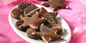 Photo de la Recette: Sablés Glacés au Chocolat