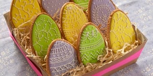 Sablés Oeufs de Pâques Colorés