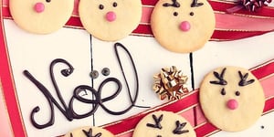 Photo de la Recette: Sablés Rennes du Père-Noël