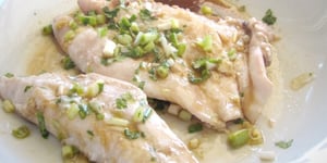 Photo de la Recette: Saint-Pierre Vapeur au Gingembre et au Sésame