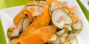 Photo de la Recette: Salade Asiatique Carottes et Concombres