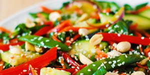 Photo de la Recette: Salade Asiatique Croquante