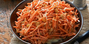 Salade aux Carottes, Noix de Coco et Cari