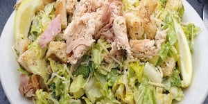 Photo de la Recette: Salade César au Poulet et Bacon