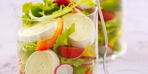 Photo de la Recette: Salade Colorée à L'en Cas de Caprice