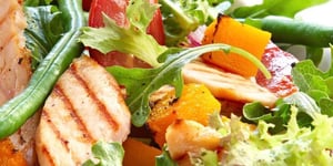 Photo de la Recette: Salade Colorée de Poulet