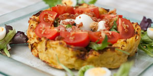 Photo de la Recette: Salade Composée sur Nid