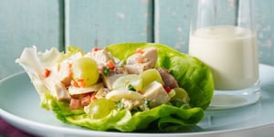 Photo de la Recette: SALADE CROQUANTE DE POULET