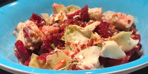 Photo de la Recette: Salade D'artichaut et de Betteraves