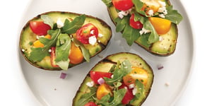 Photo de la Recette: Salade D'avocats Grillés