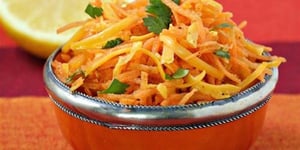 Salade de Carottes à la Mimolette