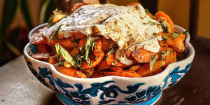 Photo de la Recette: Salade de Carottes et Amandes