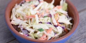 Salade de Chou Crémeuse keto