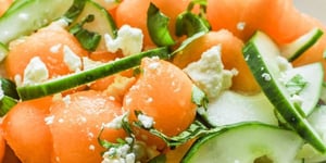 Salade de Concombre et Cantaloup