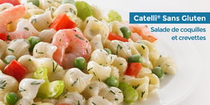 Salade de Coquilles et Crevettes