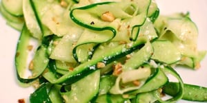 Photo de la Recette: Salade de Courgettes Crues