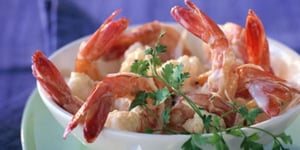 Photo de la Recette: Salade de Crevettes au Fromage Blanc