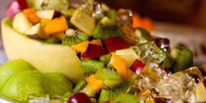 Photo de la Recette: Salade de Fruits Estivale : Melon Vert, Kiwis, Pêches, Pommes et Cerises
