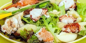 Salade de Homard aux Pêches