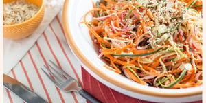Photo de la Recette: Salade de Légumes Frais en Spirales