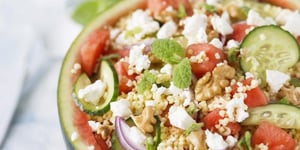Salade de Pêches Grillées