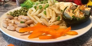 Salade de Pâte Ensoleillée tout Végé
