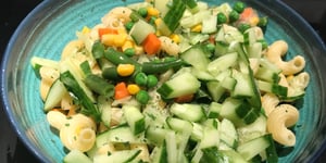Photo de la Recette: Salade de Pâte Santé avec Légumes