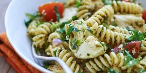 Salade de Pâte Tomates et Artichauts