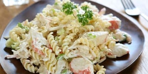 Salade de Pâtes au Surimi