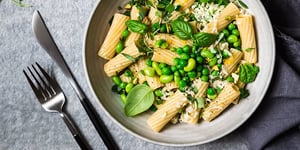 Photo de la Recette: Salade de Pâtes aux Petits Pois, Edamames et Fines Herbes